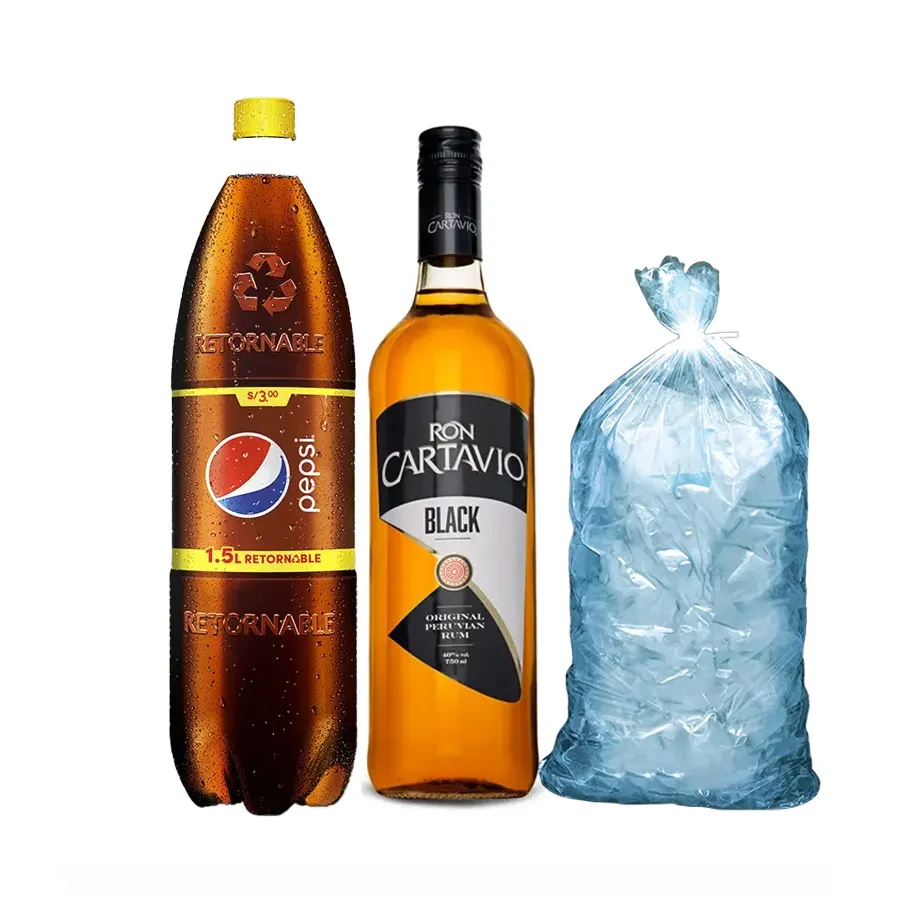 Cartavio Negro + C/Pepsi 1.5lt
