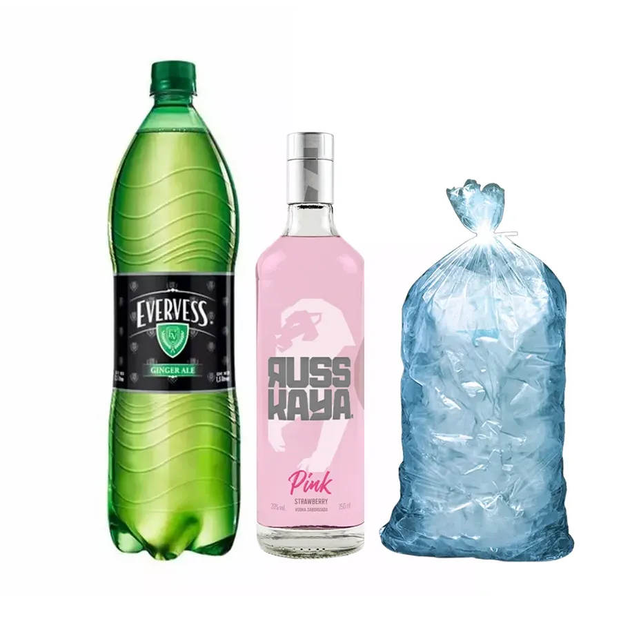 Russkaya Rosado (fresa) + C/Evervess 1.5lt