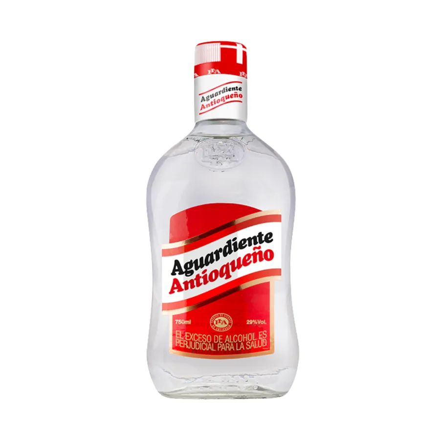 Antioqueño Rojo Aguardiente Con Azucar
